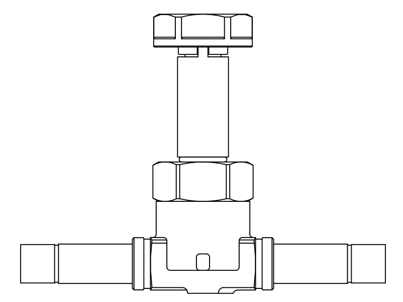 常閉電磁閥1038/4S,內連焊接接頭,活塞先導式