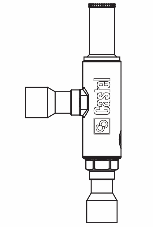 冷凝壓力調節閥3340/M12S,銅管內連接焊接接頭